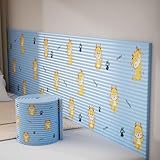 YWQJL Wandpaneele Gepolstert Kinderzimmer Wand 200cm Wandkissen Selbstklebend Kinderzimmer Wall...