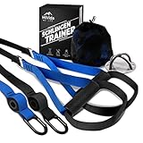 MiVida® Sports Schlingentrainer – Slingtrainer Fitnessgeräte Set inkl. 2 Bänder, Türanker und...