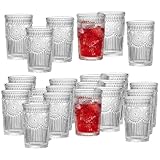 Ritzenhoff & Breker Paolo Longdrinkgläser 24er Set – 330 ml Trinkgläser im Retro-Design mit...