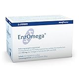 EnzOmega mse hochdosiert ungesättigte Omega 3 Fettsäuren à 750mg mit EPA + DHA (60 Kapseln...