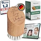 Fabigreen® – Premium Gesichtsbürste [MADE IN GERMANY] inkl. E-Book mit Face Yoga & skin care...