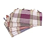 Carenesse Hamamtuch Classic 4er Set 80 x 170 cm I Hamam Handtücher aus Baumwolle I 4X saugfähiges...