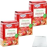 usy Bundle für Dr. Oetker Gelierzucker 2zu1 für Erdbeer Konfitüre 3er Pack (3x500g Packung) + usy...