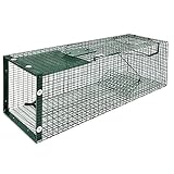 Moorland Safe 5002 Lebendfalle 90x30x30cm stabile Falle als Marderfalle, Katzenfalle, Fuchsfalle,...