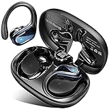 Bluetooth Kopfhörer Sport, 75H Kopfhörer Kabellos Bluetooth 5.3 Tiefer Bass mit CVC8.0 Mic, 2023...