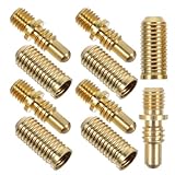 TOVINANNA 5 Stück Billardqueue Verlängerungsschrauben aus Messing Verschleißfeste Pool Queue...