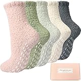 Caldodo Kuschelsocken Stoppersocken Damen, Dicke Wintersocken Warme Flauschige Socken für Frauen...