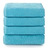 Top Towel - Plus - Badetücher - 4 Gesichts- oder Bidethandtücher - 30x50 cm - 100 % Baumwolle -...