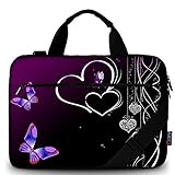 Mibbxea 14,5 15 15,6 Zoll Canvas Laptoptasche,Messenger Tasche,Einzelne Schultertasche mit...