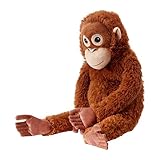 Unbekannt IKEA DJUNGELSKOG Stofftier Orang-Utan AFFE; (66cm)