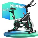 DMASUN Upgraded Heimtrainer Fahrrad, Leiser Hometrainer Fahrrad mit 0-100% Widerstand, LCD-Display &...
