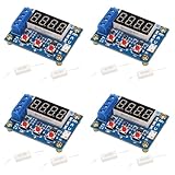 Lckiioy 4X ZB2L3 Batterietester LED-Digitalanzeige 18650 Lithium-Batterie Stromversorgungstest...