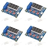 Lckiioy 4X ZB2L3 Batterietester LED-Digitalanzeige 18650 Lithium-Batterie Stromversorgungstest...