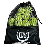 LFY Luminary for you Tennisbälle 15 Stück inklusive Mesh-Tragetasche Tennisbälle perfekt für das...