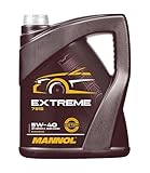 MANNOL Motorenöl Extreme 5W-40 API SN/CF, 5 Liter