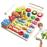 Aceirropy Formensortierer - Zähl Steckspiel Stapelspiel | Frühförderung Vorschule Lernspielzeug...