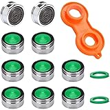 10 Stück Strahlregler M24 - Wasserhahn sieb Einsatz, Mischdüse mit ABS-Filter inkl....