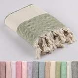 Stark und Weich LUCIDUS Strandtuch – 100% Türkische Baumwolle, Schnell Trocknend & Sandfrei,...