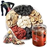 60 Packs/Bag Kidney Tea Formula Ginseng Six, Ginseng & Maca Blend for Vitality & Balance – for Men...