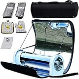 Solarofen Campingkocher Solarkocher, 4,5 l großes Fassungsvermögen Outdoor-Ofen Campingkocher mit...