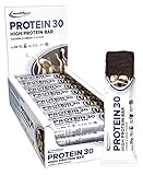IronMaxx Protein 30 Eiweißriegel - Cookies and Cream, 24 x 35g | palmölfreier Proteinriegel mit...