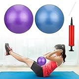 Auidy_6TXD 2 Stück Gymnastikball Klein,25cm Pilates Ball Übung Ball,Soft Rutschfester...