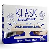 KLASK - Preisgekröntes Geschicklichkeitsspiel für 2 Spieler - Brettspiel für Familie, Erwachsene...