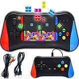 Retoo Handheld Spielkonsole Für Zwei Spieler mit 500 Klassische Spielen, 3.5 Zoll LCD Bildschirm,...
