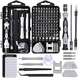 Feinmechaniker Werkzeug Set Mini Schraubenzieher: TOPWAY 122 in 1 Handy Reparatur Werkzeug Set Met...