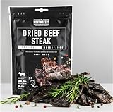 The Meat Makers Original Beef Jerky Steak 100g - Getrocknetes Rindersteak Proteinreiches Rindfleisch...