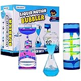 XINBAOHONG Tropfen Sanduhr Flüssig Bewegung Blasen 3 Stück Liquid Motion Bubble Timer Sanduhr...