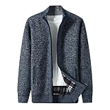 Winterjacken Männer Flanell Frühlingsjacke Doppeljacke Test Original Oversize Herrenblousons Warm...