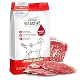 PLATINUM - Hundenahrung VETACTIVE Hypoallergenic aus Fleischsaftgarung - 5kg Hundefutter trocken...