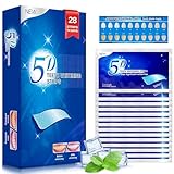 Soodyoow 28 Strips Whitening Strips, Zahnaufhellung, Bleaching Zähne White Stripes Zähne,...