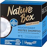 Nature Box Feuchtigkeit Festes Shampoo mit Kokosnuss-Öl, Naturkosmetik Vegan, 250 milliliters, 1er...