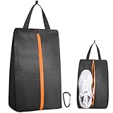 TOBWOLF Reiseschuhtasche, wasserdichte Golfschuhtasche mit Reißverschluss, Geruchsdichte Tasche...