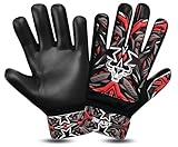 BEAST RAGE Torwarthandschuhe Kinder Gepolsterte Torwart Handschuhe für Kindero Fußball...