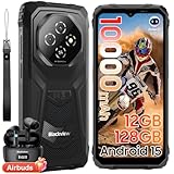 Blackview FORT 1 Android 15 Outdoor Smartphone,10000mAh Outdoor Handy Ohne Vertrag 12GB+128GB/2TB,...