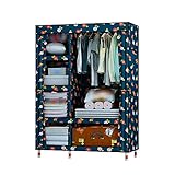 OIFAODAO Leinwand-Kleiderschrank for Schlafzimmer, Kleiderschrank, Aufbewahrungsorganisator,...