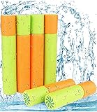 KAHEIGN 6Pcs Wasserpistolen für Kinder, 33CM Spritzpistole Wasserspritze Schaum Wasserspritzpistole...