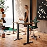 HUANUO Höhenverstellbarer Schreibtisch 80 x 48 cm, 4 Speicherhöheneinstellungen, Elektrischer...
