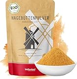 Hagebuttenpulver BIO 1000 g - Hagebutten vermahlen - ohne Zusätze - Hagebuttenmehl Rosa Canina...