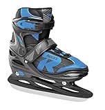 Roces Kinder Jokey Ice 2.0 Boy Verstellbarer Schlittschuh, black-astro blue, 34-37 EU
