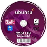 Linux Ubuntu 22.04 'Jammy Jellyfish' auf DVD (64 Bit)