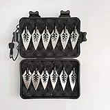 UUPA Pfeilspitzen 12pcs 150 Grain Jagdspitzen Punkt Pfeilspitze Fishbone Broadheads des...