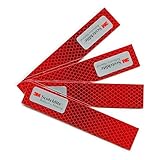 Salzmann Diamond Grade Reflektierende Aufkleber - Wasserfeste Sticker für Autos und Motorräder -...