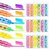 24 Stück Candy Shape Mini Textmarker Stifte, Lustige Textmarker, Highlighter Pen Marker Pastell,...