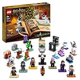 LEGO 76404 Harry Potter Adventskalender 2022 mit Brettspiel, 7 Minifiguren, Film-Szenen und...