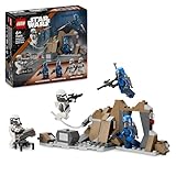 LEGO Star Wars: The Mandalorian Hinterhalt auf Mandalore Battle Pack, Abenteuer-Bauspielzeug für...