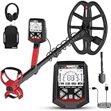 KAIWEETS Metalldetektor Profi, wasserdichte Doppel-D-Spule, 5 Modi Goldsuchgerät mit Upgrade...